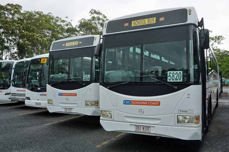 CDC Sunshine Coast Mercedes OH1830 Bustech SBM 32 Graduate 22